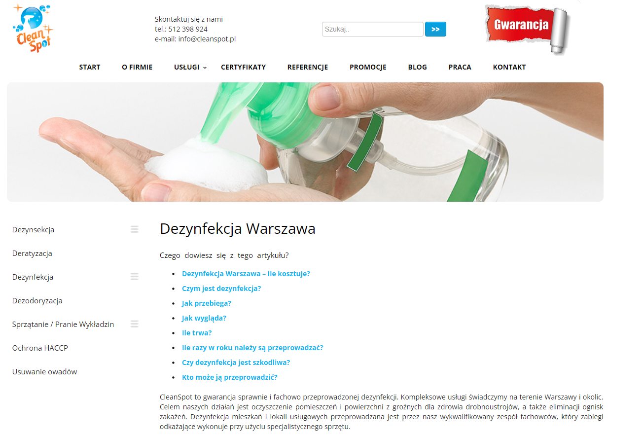 Profesjonalna dezynfekcja - na czym polega i ile trwa?