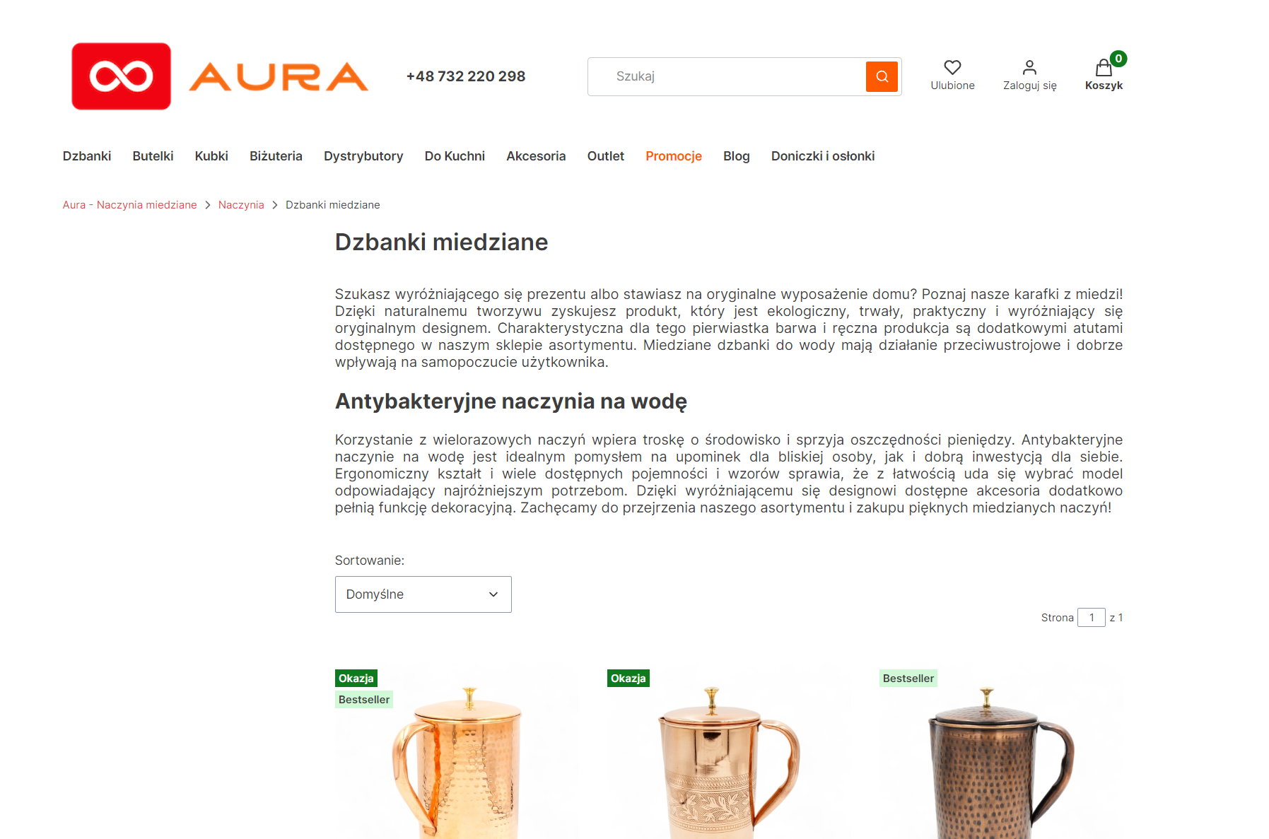 Dlaczego miedziane dzbanki na wodę stały się hitem zdrowego stylu życia?