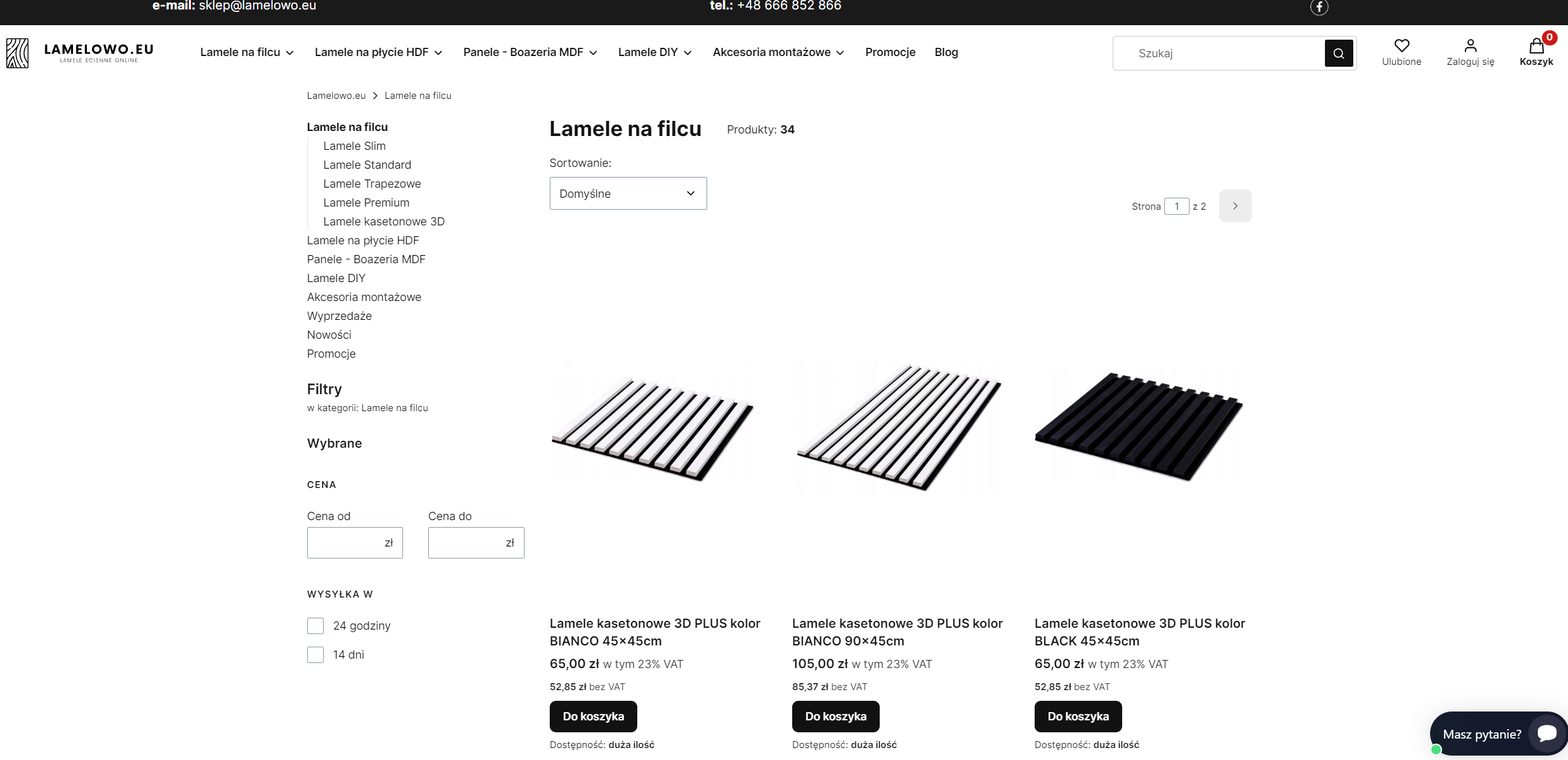 Lamele na filcu czy klasyczne lamele?