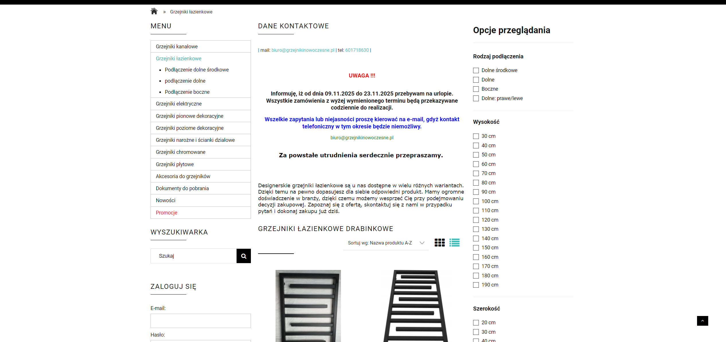 Nowoczesne grzejniki łazienkowe – komfort cieplny i elegancki wygląd w jednym