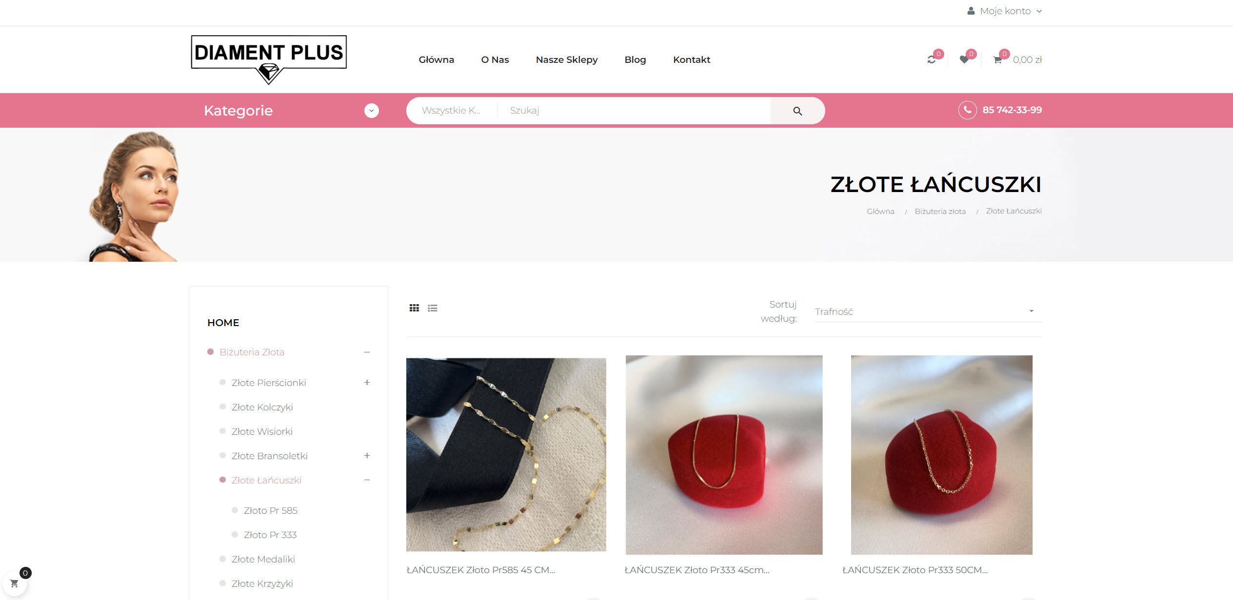 Złote łańcuszki - najpopularniejsze sploty i jak wybrać model dla siebie