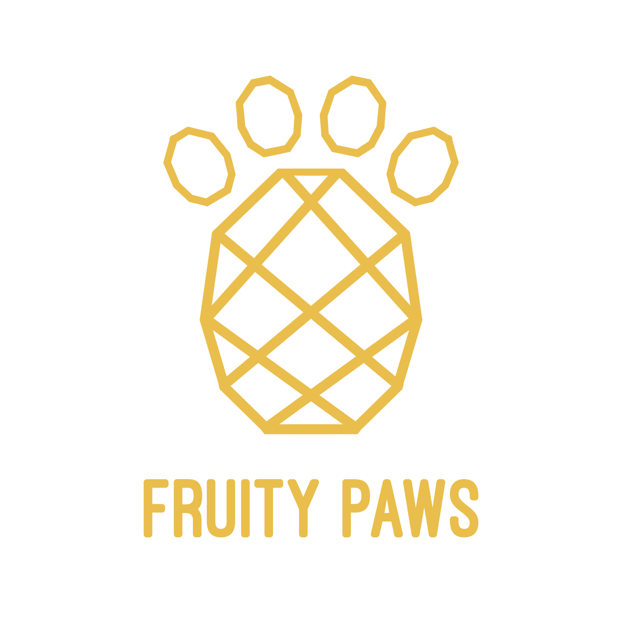 Logo Smycze i obroże dla psów | Sklep internetowy Fruity Paws