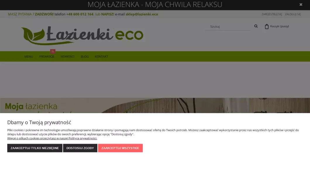 Zrzut ekranu strony