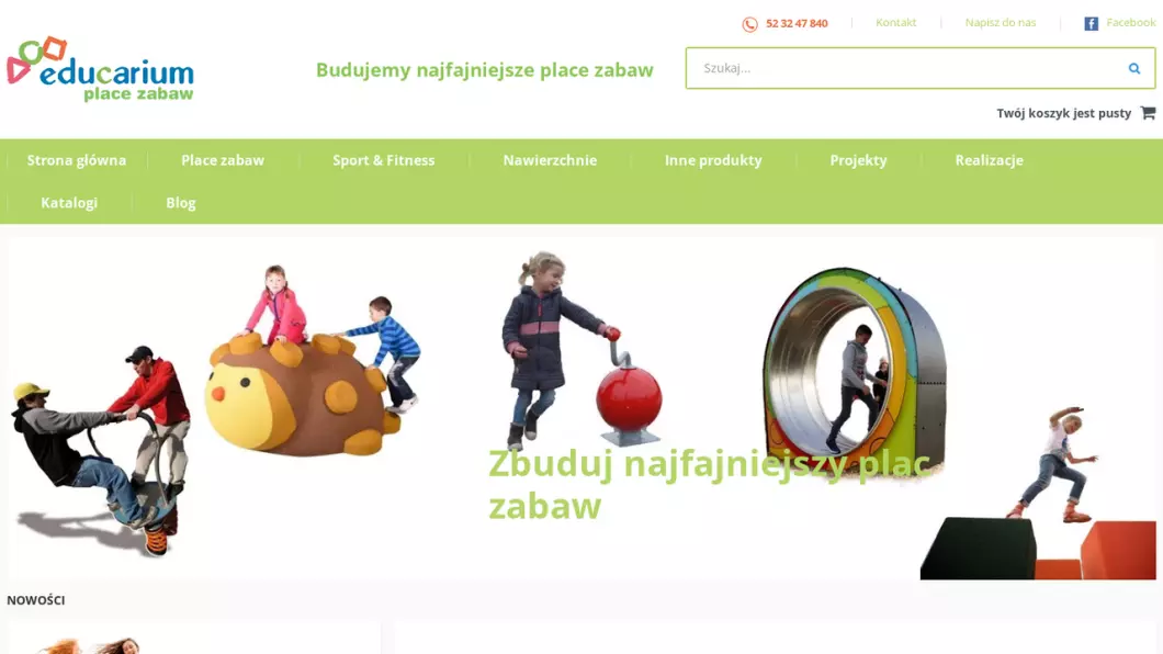 Zrzut ekranu strony